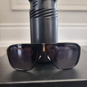 IC! Berlin Sun gold and black Men's sunglasses